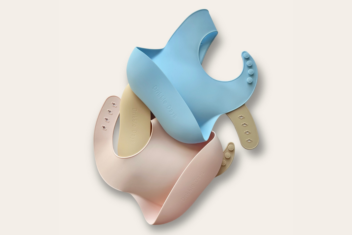 Silicone Bibs Dribble Days