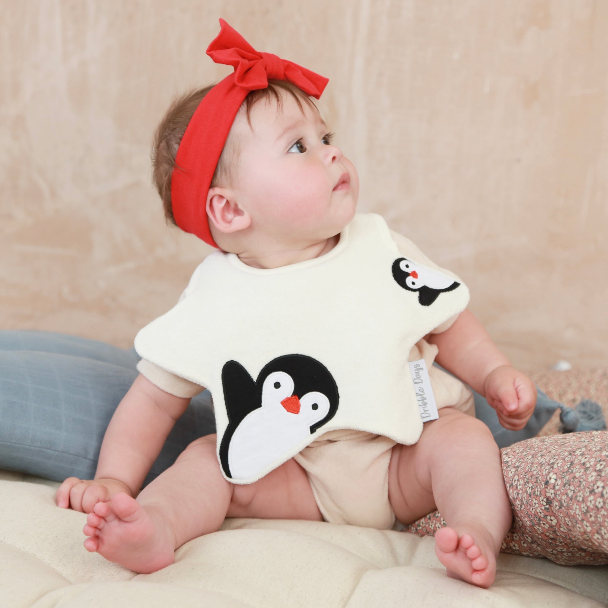 Penguin Baby Bib – Dribble Days